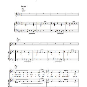 INXS The Strangest Party (These Are The Times) Musik Noten - Piano, Vocal & Guitar Chords - 32631-0