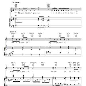 Ira Gershwin Mine Musik Noten - Piano, Vocal & Guitar Chords - 96596-0