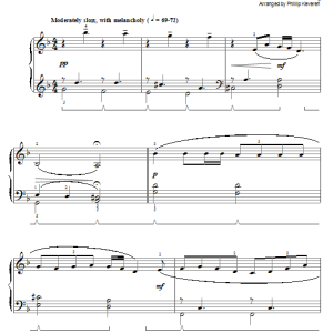 Irish Folksong Molly Brannigan (arr. Phillip Keveren) Musik Noten - Easy Piano - 75776-0