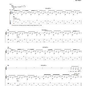 Iron & Wine Cinder And Smoke Musik Noten - Easy Guitar - 86137-0