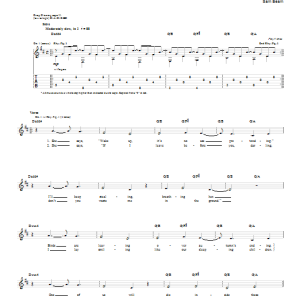 Iron & Wine Naked As We Came Musik Noten - Guitar Chords/Lyrics - 94144-0