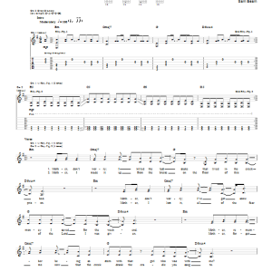 Iron & Wine Upward Over The Mountain Musik Noten - Easy Guitar - 86148-0