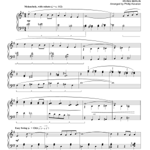 Irving Berlin Blue Skies (arr. Phillip Keveren) Musik Noten - Piano Solo - 172870-0