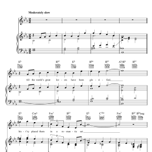 Irving Berlin Now It Can Be Told Musik Noten - Piano, Vocal & Guitar Chords - 48569-0