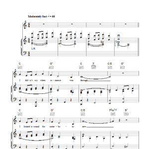 Irving Berlin This Year's Kisses Musik Noten - Piano, Vocal & Guitar Chords - 47204-0