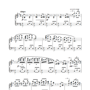 Isaac Albéniz Rapsodia Cubana Musik Noten - Piano Solo - 111612-0