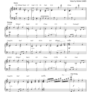 Isham Jones There Is No Greater Love (arr. Brent Edstrom) Musik Noten - Piano Solo - 174872-0