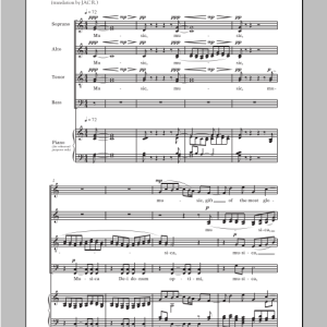 Jac Redford The Gift Musik Noten - SATB Choir - 94457-0