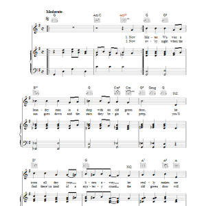 Jack Cottrell Chinese Laundry Blues Musik Noten - Piano, Vocal & Guitar Chords - 37384-0