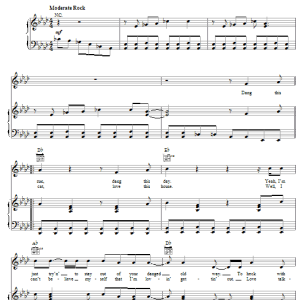 Jack Ingram Love You Musik Noten - Piano, Vocal & Guitar Chords - 56475-0