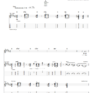 Jack Johnson Monsoon Musik Noten - Guitar Tab - 64155-0