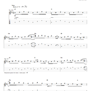 Jack Johnson They Do, They Don't Musik Noten - Guitar Tab - 64166-0