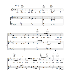 Jack Lawrence Sunrise Serenade Musik Noten - Piano, Vocal & Guitar Chords - 37027-0