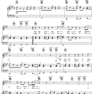 Jack Wagner All I Need Musik Noten - Piano, Vocal & Guitar Chords - 64651-0