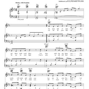 Jackie Evancho All I Ask Of You (from The Phantom Of The Opera) Musik Noten - Piano, Vocal & Guitar Chords - 87774-0