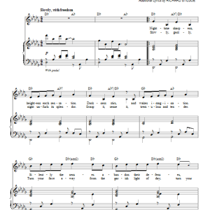 Jackie Evancho The Music Of The Night (from The Phantom Of The Opera) Musik Noten - Piano & Vocal - 94511-0