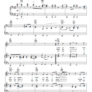 Jackson Browne Fountain Of Sorrow Musik Noten - Piano, Vocal & Guitar Chords - 99214-0