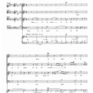 Jacob Arcadelt Haec Dies Musik Noten - SATB Choir - 121926-0