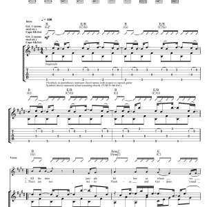 Jake Bugg Me And You Musik Noten - Guitar Tab - 120172-0