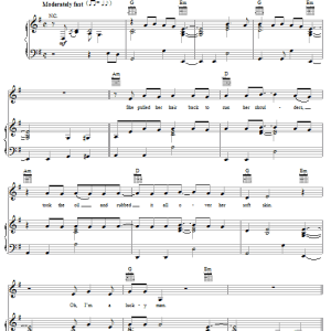 Jake Owen Somethin' About A Woman Musik Noten - Piano, Vocal & Guitar Chords - 64366-0