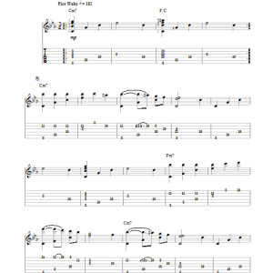 Jake Reichbart Footprints Musik Noten - Solo Guitar - 94227-0