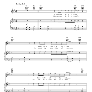 James Bay Collide Musik Noten - Piano, Vocal & Guitar Chords - 172272-0
