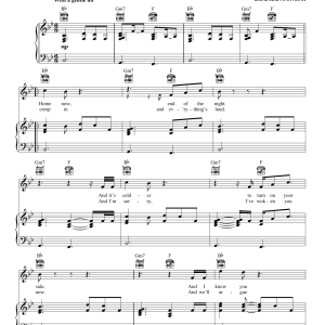 James Bay Move Together Musik Noten - Piano, Vocal & Guitar Chords - 172266-0