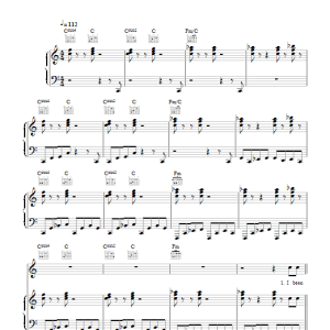 James Blunt Bright Lights Big City Musik Noten - Piano, Vocal & Guitar Chords - 108448-0