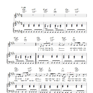 James Blunt Love Love Love Musik Noten - Piano, Vocal & Guitar Chords - 45007-0