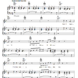 James Blunt No Tears Musik Noten - Piano, Vocal & Guitar Chords - 85324-0