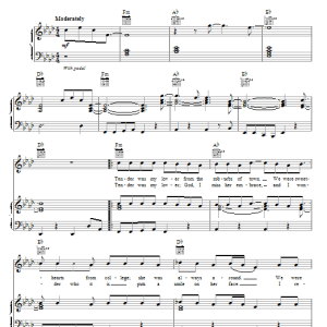 James Blunt These Are The Words Musik Noten - Piano, Vocal & Guitar Chords - 85316-0