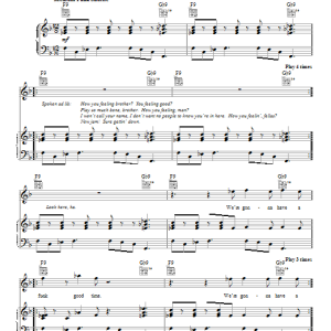James Brown Doin' It To Death Musik Noten - Piano, Vocal & Guitar Chords - 95941-0