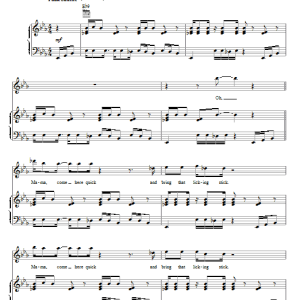 James Brown Licking Stick - Licking Stick Musik Noten - Piano, Vocal & Guitar Chords - 77163-0