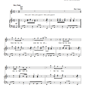 James Brown Mother Popcorn, Pt. 1 Musik Noten - Piano, Vocal & Guitar Chords - 95943-0