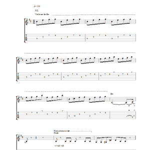 James Go To The Bank Musik Noten - Guitar Tab - 23687-0