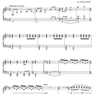 James Horner "Take Her To Sea, Mr. Murdoch" Musik Noten - Piano, Vocal & Guitar Chords - 18363-0