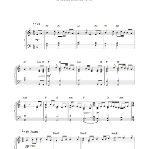 James Horner For The Love Of A Princess Musik Noten - Piano Solo - 47682-0