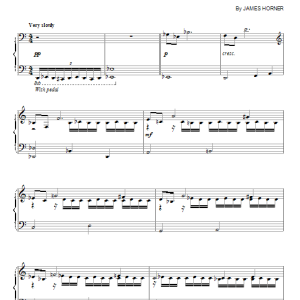 James Horner The Spider Room - Rumble In The Subway Musik Noten - Piano Solo - 92561-0