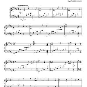James Horner Theme From Field Of Dreams Musik Noten - Piano Solo - 175706-0