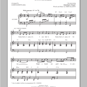 James Koerts Take It To The Lord In Prayer (with Somebody's Prayin') Musik Noten - SATB Choir - 93828-0