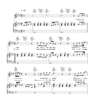 James Morrison Right By Your Side Musik Noten - Piano, Vocal & Guitar Chords - 112356-0