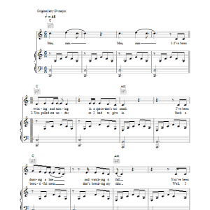 James Morrison The Pieces Don't Fit Anymore Musik Noten - Piano, Vocal & Guitar Chords - 36866-0
