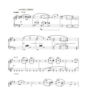 James Newton Howard A Fateful Meeting/Central Park (from King Kong) Musik Noten - Piano Solo - 37415-0