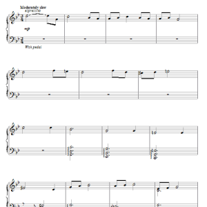 James Newton Howard Your Wife Musik Noten - Piano Solo - 70274-0