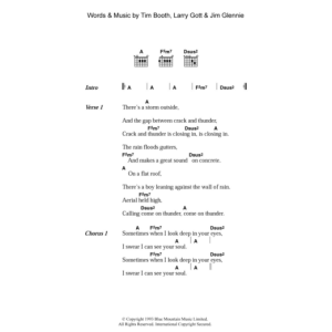 James Sometimes (Lester Piggot) Musik Noten - Guitar Chords/Lyrics - 107802-0