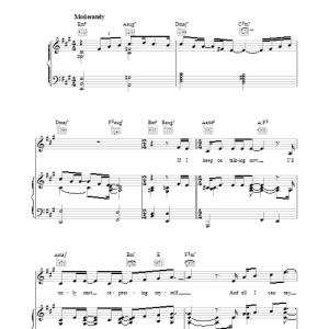 James Taylor If I Keep My Heart Out Of Sight Musik Noten - Piano, Vocal & Guitar Chords - 36620-0