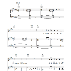 James Taylor Only For Me Musik Noten - Piano, Vocal & Guitar Chords - 36657-0