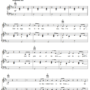 Jamey Johnson The Dollar Musik Noten - Piano, Vocal & Guitar Chords - 54241-0