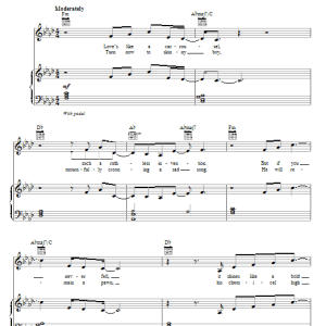 Jamie Cullum Everyone's Lonely Musik Noten - Piano, Vocal & Guitar Chords - 76282-0