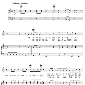 Jan & Dean The Little Old Lady (From Pasadena) Musik Noten - Piano, Vocal & Guitar Chords - 16399-0